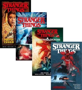 Stranger Things Graphic Novels FOUR GREAT TITLES Brand New Sent POST-FREE UK - Picture 1 of 6