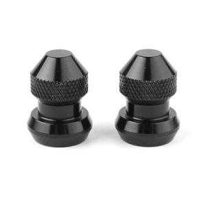 Tapas válvulas aire neumático universal tapa potencia para coche moto moto negro - Imagen 1 de 10