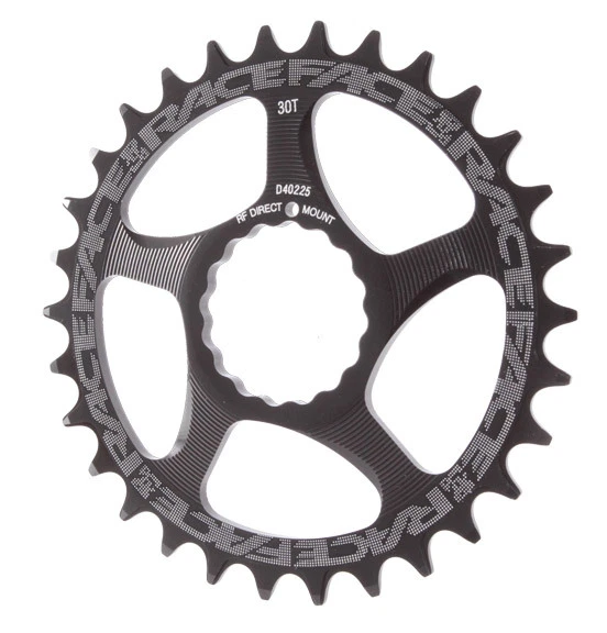 Race Face Single Narrow Wide 1x MTB Direct Mount Cinch Chainring 32t Black - Image 1 of 1