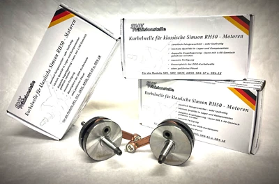 Kurbelwelle für Simson  SR1 SR2 SR2E SR4-1 KR50 * feingewuchtet + gerichtet - Bild 1 von 4