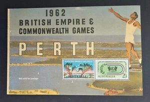 1962 C/Games Mini Sheet - MNH ** SCARCE ** - Picture 1 of 2