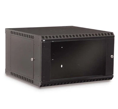 6U Wall Mount Cabinet 23inches Deep with Glass Door - Image 1 of 2