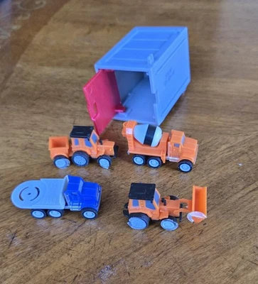 УПРАВЛЯЕМЫЙ BATAT Pocket Series Мини Транспортные средства Строительные Грузовики Лот из 5 предметов - Изображение 1 из 4