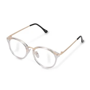 Retro Brille ohne Stärke Damen Herren 50er Nerd Computer Brille - Bild 1 von 6