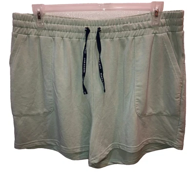 Life Is Good Womens XL Mint Green  Sleep Polyester Rayon Shorts Shortie Pajamas - Imagem 1 de 4