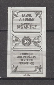 France & Colonies Revenue Stamp Fiscal Fiscaux Taxe Bande Tabacs Pays Bas 1 - Picture 1 of 1