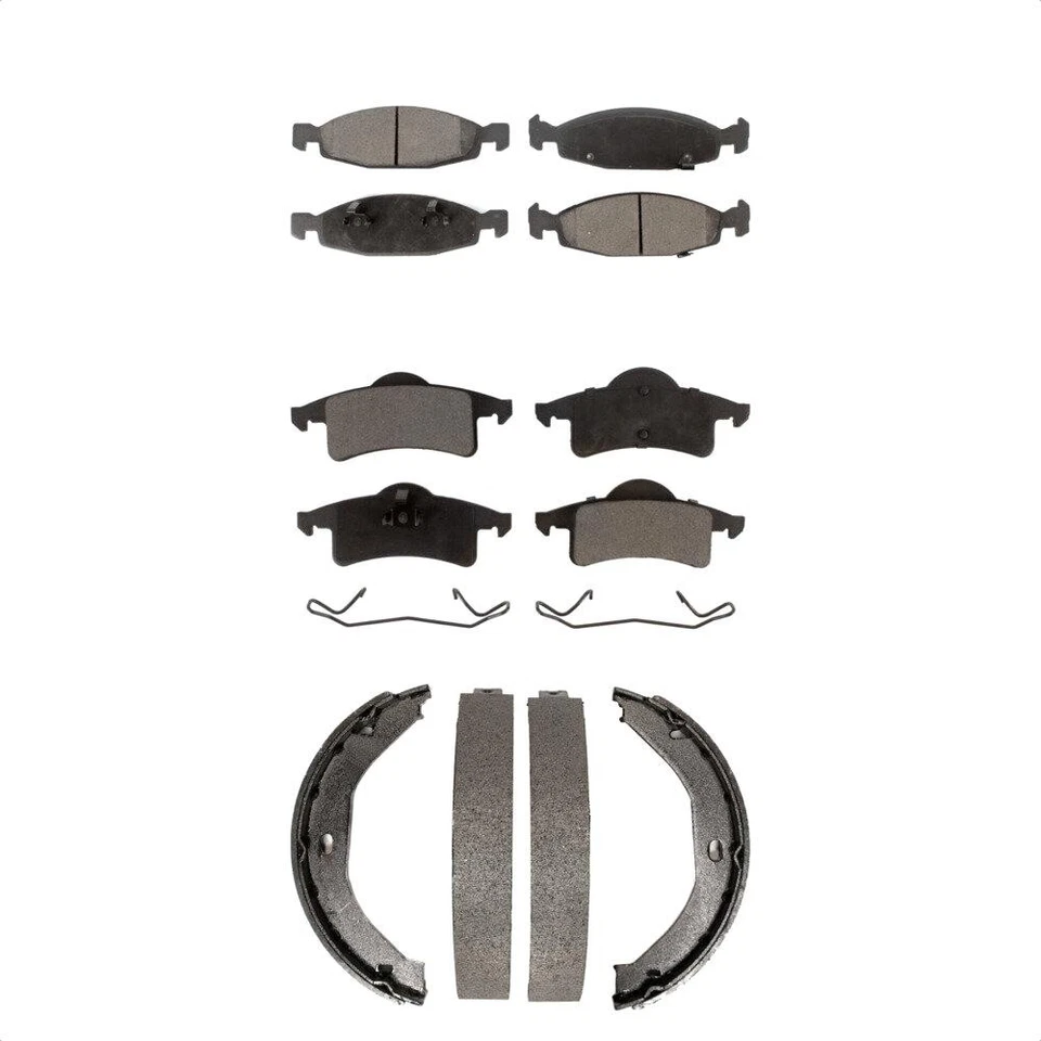 Ceramic Brake Pads Rear Shoes Kit Front for Jeep Grand Cherokee 1999-2002 oe93 - Image 1 of 4