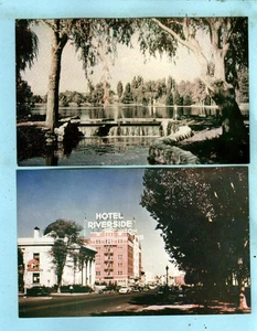 2 Vintage, WESCO, Reno, Nevada, "Idlewild Park and Reno Street Scene".... - Picture 1 of 2