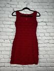 GUESS short sleeveless red dress size 2