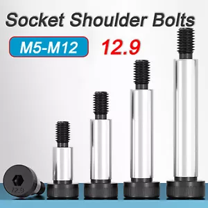 Shoulder Bolts High Tensile 12.9 Socket Head Allen Key Screws M5 M6 M8 M10 M12 - Bild 1 von 148