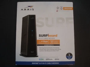 ARRIS SURFboard SBG8300 DOCSIS 3.1 Gigabit Cable Modem & AC2350 Dual Band Wi-Fi - Picture 1 of 5
