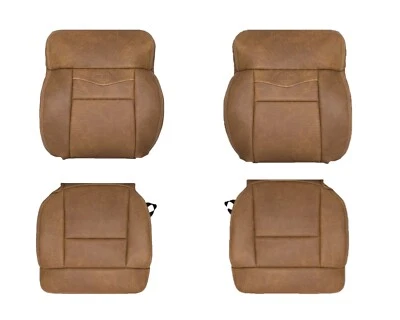Vinyl Front Seat Covers For Ford F150 King Ranch 2004 2005 2006 2007 2008 - Image 1 of 4