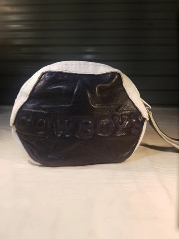Dallas Cowboys "Star" Handmade Leather Small Wristlet/Pouch 8inWx6.5inLx1.5inD Cover