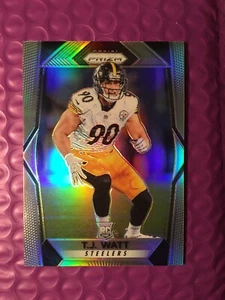 T.J. TJ Watt 2017 Prizm #216 RC Silber Schön - Bild 1 von 4