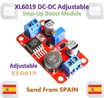 DC DC Boost Power Supply Module XL6019 Voltage Stabilized 5V/12V/24V Adjustable - Imagen 1 de 4