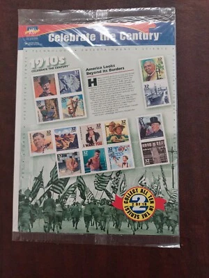 Scott#3183, Celebrate the Century 1910 Sheet, 15 Stamps @ 32 Cents, MNH, VF - Image 1 of 2