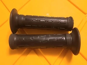 Redline Old School BMX Grips Stamped Logo Forklifter RL20 Freestyle Flange Cut - Picture 1 of 15