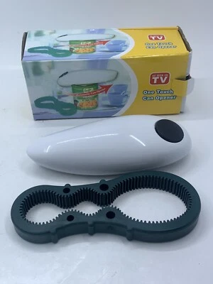 One Touch Can Opener Hands-Free As Seen On TV Automatic Jar Opener Foto 1 de 4