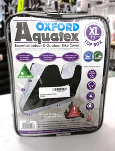 Oxford Aquatex Outdoor/Indoor Motorcycle Cover for Top Box XL - #CV207 - Picture 1 of 5