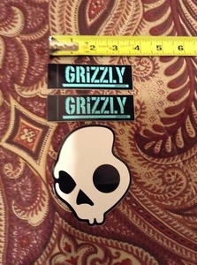 Grizzly Griptape & Skull Candy Aufkleber - Bild 1 von 1