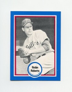 #TN28218 ROBIN ROBERTS 1970's Shakey's Pizza Baseball Card