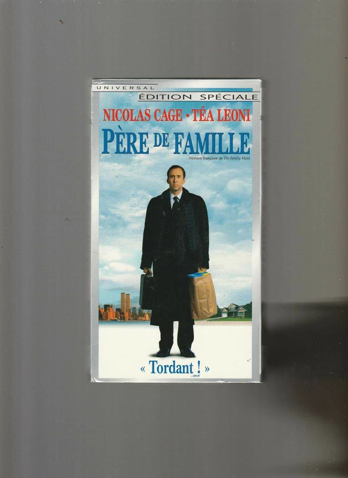 Pere De Famille (VHS, French) The Family Man Nicolas Cage - Image 1 of 1