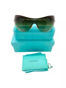 Tiffany & Co. TF3015 6002/13 115 3N Damen Sonnenbrille Farbverlauf Braun - Bild 1 von 10