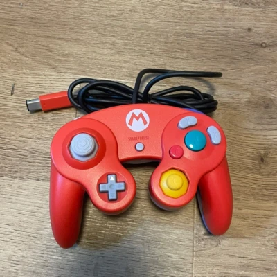 Club Nintendo Official Limited Mario Red Blue Gamecube Controller GC game Wii - Image 1 of 4