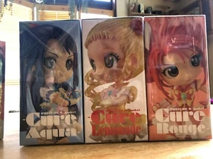 Banpresto Q posket Pretty Cure Precure 5 PreGoGo SET OF 3 Rouge Aqua Lemonade - Picture 1 of 4