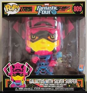 Funko Pop! 10 Inch Black Light GALACTUS WITH SILVER SURFER PX Previews Exclusive