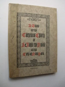 GUIDE  TO CATHEDRAL CHURCH OF SAINT JOHN THE DIVINE New York City 1931 PB ILL Y1 - Imagen 1 de 10