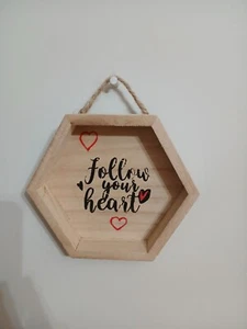 Handmade Wooden Inspirational Shadow Box - Picture 1 of 6