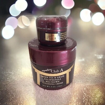 SIGNATURE CLUB A Advanced Formula 5 Essentials Meltdown Cleanser and Eye Crème - Image 1 of 4