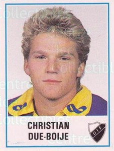 1987-88 Swedish Panini Stickers #75 Christian Due-Boije