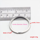 Wholesale stainless steel elastic key ring keychain 1 to 10000pcs