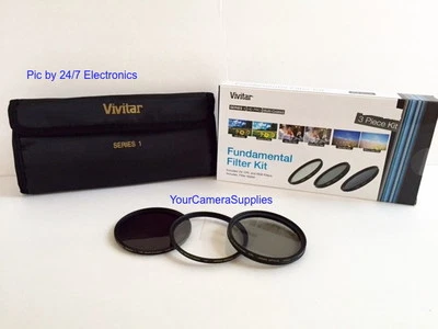 Filter Kit 67mm ND8 UV CPL to Canon DSLR EF-X 17-85 24-85 T6i T6S T5i T5 T4i T3i - Image 1 of 4