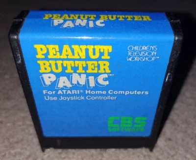 PEANUT BUTTER PANIC (Atari 400/800/XL/XE, 1984) CBS Cartridge ONLY - Image 1 of 2