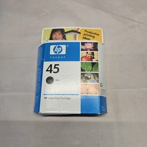 HP 45 Invent Black Printer Ink Cartridge Exp Nov 2006 - Picture 1 of 5