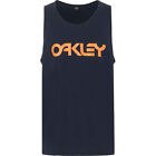 Oakley Men's Mark Ii Classic Tank Top Shirt Fathom Blue Logo Extra X-Small XS US