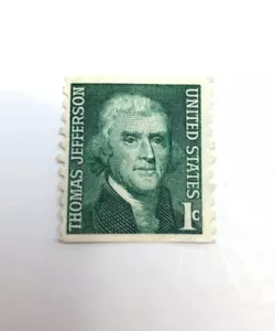 US STAMPS - SCOTT # 1278 - 1 CENT - " THOMAS JEFFERSON " - MNH - 1968 - Picture 1 of 2