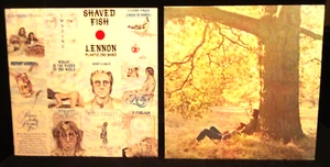 JOHN LENNON "RARE TWO VINYL ALBUM LP LOT" - Picture 1 of 8