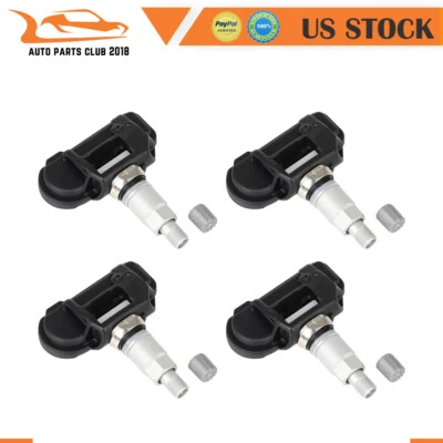 4 peças sensor de monitoramento de pressão de pneu 433 MHZ TPMS compatível com Ram ProMaster 1500 2500 - Imagem 1 de 4