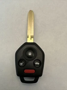 OEM SUBARU logo OUTBACK LEGACY keyless remote GRAY pod CWTB1G077 H chip +NEW KEY - Picture 1 of 3
