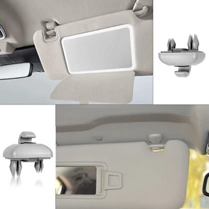 Clip Crochet Fixation pare Soleil GRIS compatible avec Audi A1 A3 S3 A4 S4 A5 S5 - Picture 1 of 4