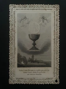 holy card santino merlettato canivet L.TURGIS 583. - Picture 1 of 2