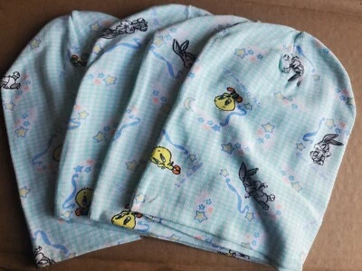 Sombreros de bebé 8 piezas Looney Tunes niño niña hospital bebé piolín gorra gorro Foto 1 de 4
