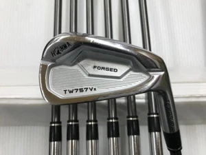 Honma TOUR WORLD TW757 Vx 5I - 9I,PW AW 7 Clubs VIZARD IB-WF 85 Flex S Used Men - Picture 1 of 10