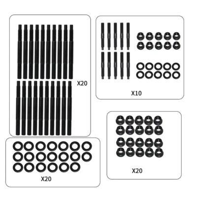 KIT DE TACOS DE CULATA LS1 LS6 4.8L 5.3L 6.0L 6.2L 12 PT 04-UP TIPO PRO Foto 1 de 4