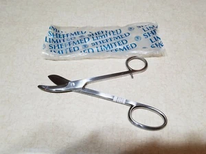 Sheffmed 9-1/2" Bandage / Plaster Serrated Shears - Unused - Picture 1 of 10
