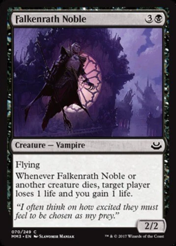 x1 Falkenrath Noble - Modern Masters 2017 - NM - MTG - Image 1 of 1